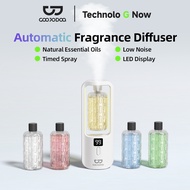 GOOJODOQ Automatic Diffuser Aromatherapy Air Purifier Spray Diffuser LED Wall-Mounted Air Freshener