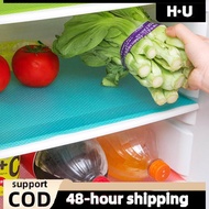 [H·U] 4PCS EVA Waterproof Refrigerator Mat, Washable Kitchen Drawer Liner PH