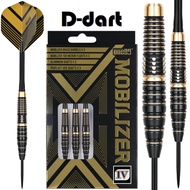 ONE80 STEEL TIP DART - 20G/22G Mobilizer 04 Brass Dart Set Original Steel Darts