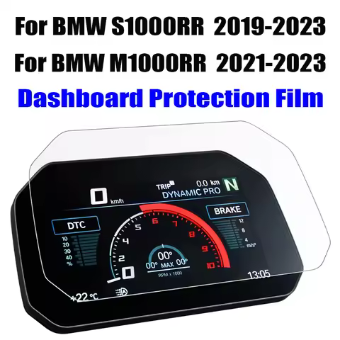 Motorcycle Dashboard Screen Protector Film For BMW S1000RR M1000RR S 1000RR M 1000RR Accessories Ins