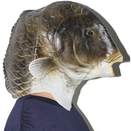 Big-eared King Kong mặt nạ khỉ nhũ tương Mặt nạ Halloween kinh dị ăn mặc đạo cụ hiển thị