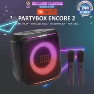 JBL PartyBox Encore 2 - Portable Party Speaker with 2 Microphones