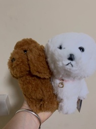 Sunlemon Pups! 貴婦狗/比熊犬 毛公仔日本Sunlemon 貓咪造型毛公仔 — 對