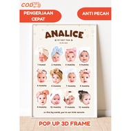 MILESTONE FRAME | BIRTHDAY GIFT IDEA | POP UP FRAME | Gift idea | PHOTO GIFT