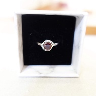 天然石榴石戒指