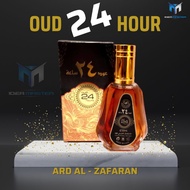 PARFUME OUD 24 HOUR 50ml EDP Kayu Gaharu ORIGINAL DUBAI