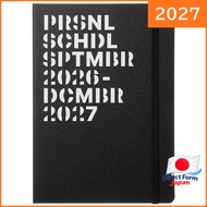 LACONIC 2027 B6 Weekly Hardcover Planner, Starting September 2026
