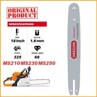 OREGON MS210 MS230 MS250 16" 18" Chainsaw Guide Bar Papan Chainsaw