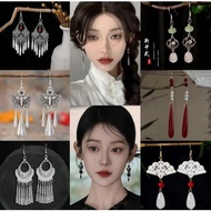 Retro Ethnic Style Earrings Long Earrings Pendant Earrings