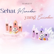 SCARLETT Whitening Jolly Series Brightening Body Care Set - Includes Body Lotion, Scrub, & Cleanser 