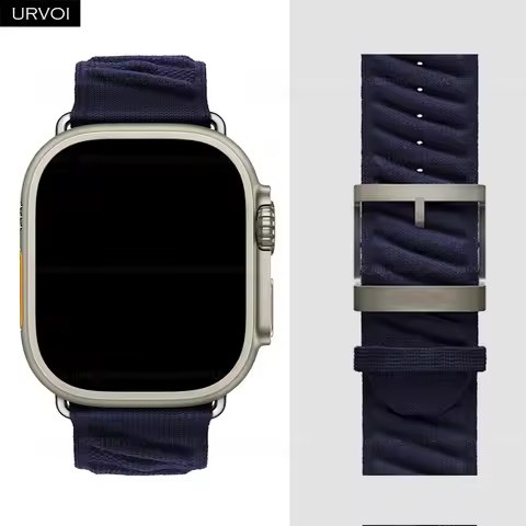For Apple Watch Ultra 1-3 10 9 8 7 6 Strap 38MM-49MM 45MM En Mer Band Bleu Nuit For Apple Watch Seri