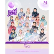 🔥CLEARANCE STOCK🔥TUDUNG BAWAL LABUH MINAZ BIDANG 55