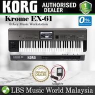 Korg Krome EX 61 Key Music Workstation Portable Weighted Keyboard (KromeEx Krome-61)