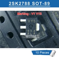 10pcs 2SK2788 SOT-89 2SK2788VYTR-E SOT89 Marking VY5 VY SMD Silicon N-Channel MOSFET High Speed Powe