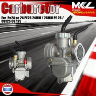Carburetor   DASH 24mm PE24 Universal Motorcycle Carburetor