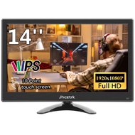Touchscreen Portable Monitor, 14Inch Small PC Gaming Monitor, FHD 1080P Built-in Speakers, Multi-Fun