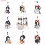 HONEYHIVE​ Mo Dao Zu Shi Keychain, Mo Dao Zu Shi Anime BL Anime Acrylic Keyring, Wei Wuxian Cartoon 