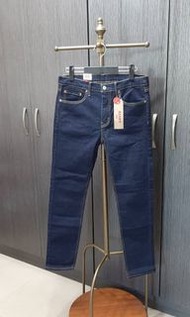 全新正品Levis510 Skinny 原色藍上寬下窄超彈性合身牛仔褲32腰