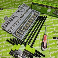 TEKIRO T-Type Socket Wrench Size 8-10-12-14-17 Mm / Shock Socket Wrench 27 Pcs Victory / Tekiro Sock