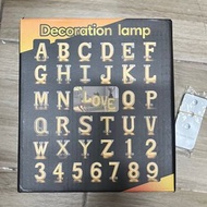 LOVE 心型字母燈 LED Alphabet Letter Decoration Lamp