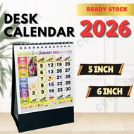 Desk Calendar 2026 / Table Calendar / Kalendar Meja / Kalendar Kuda / Horse Calendar / Calendar / 月历