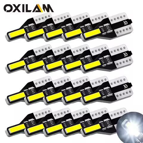 2/6/10/20Pcs T10 W5W LED Car interior Light Canbus For Peugeot 207 Mazda 2 3 6 CX5 CX3 Golf 4 5 6 7 