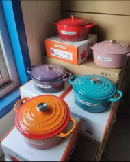 🔥🔥【特別推薦】【全新】琺瑯鍋Enamel pot  圓形 琺瑯鍋 鑄鐵 湯鍋 燉鍋 不粘鍋 #琺瑯鍋