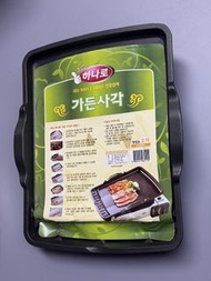 全新 NEW 韓國製造 Korea 🇰🇷 BBQ grill food plate 長方形加寬傾斜燒烤盤 烤肉五花腩接油 Korean made barbecue vegetable 🍖 meat b