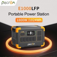 PECRON E1000LFP Outdoor Power Battery 1800W/1024Wh High Power Emergency Camping Lithium Iron Phospha
