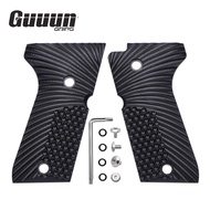 Guuun G10 Grips for Beretta92 /96 Compact 92fs Eagle Wings Texture - Include screws