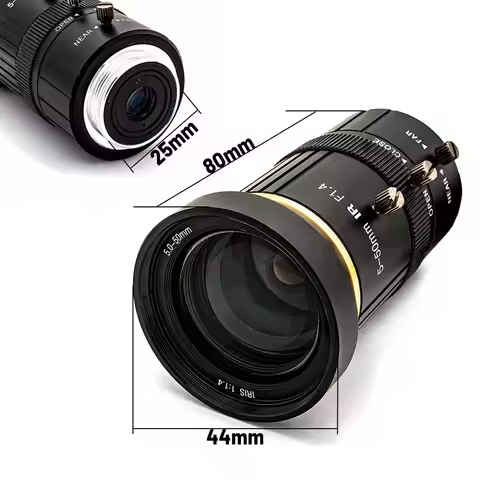 CCTV CS-Mount Zoom Lens 2.8β12 /5β50 /50β100 mm High Definition Industrial Cameras Manual Varifocal