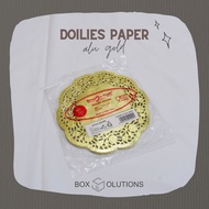 [content 100] doilies paper aluminum GOLD | Gold doilies paper | Paper lace doyleys premium | Lace p