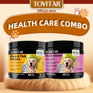 Tovitar® Flea Treatment and vitamin health and Wellness combo for cats and dogs