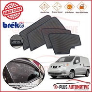 Nissan NV200 2014-2024 Breko Sun Shade High Quality Car Magnetic Sunshade (4 Pcs)