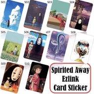 Spirited Away Ezlink Card Sticker