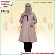 Obral.. Baju Muslim Wanita Terbaru 2021 Kekinian Remaja / Tunik Polos