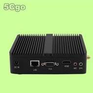5Cgo【權宇】Intel 四核J1900迷你小主機家用HTPC辦公MINI無風扇工業雲電腦微型工控 含稅