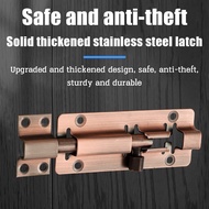 Stainless Steel Security Safety Door Latch 4/5/6/8inch Door Lock Bolts for Barn Doors Shed Gate Fenc
