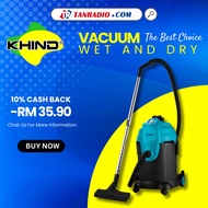Khind Wet & Dry Vacuum Cleaner VC3666