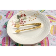 Ready Stock Japan salus Stainless Steel Rose Embossed Cube Sugar with Ice Cube with Tea Leak Tea Fil