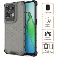 Armor Honeycomb Case Oppo Reno8 Pro 5G - Reno 8 Pro - Cover Casing Fit