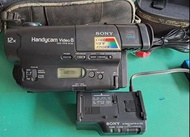 NO：1983#Sony Handycam CCD-TR76 Video8 8 毫米類比攝影機觀看播放視訊傳輸錄影機