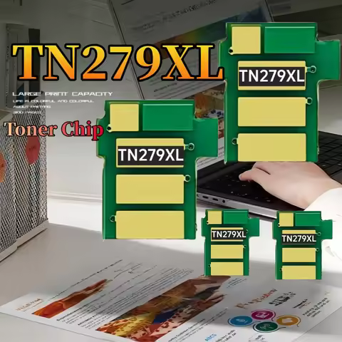 TN279XL Toner Chip for Brother MFC-L3760CDW MFC-L8390CDW MFC-L3720CDW DCP-L3520CDW DCP-L3560CDW HL-L