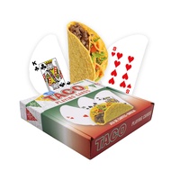 Taco Playing Cards - Taco Shaped Deck of Cards to Play Your Favorite Card Games - Gift for Birthdays