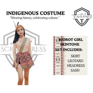 ScrubxpressIgorot Costume Ethnic Costume For Girls Kids To Adult