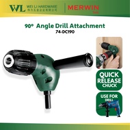 MERWIN 90°  Angle Drill Attachment (74-DC190) / angle adaptor / angle attachment / drill adaptor