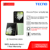 TECNO  Phantom V Flip 2 5G | 256GB ROM+16GB RAM (8GB Extended RAM) | Android 14 | Mediatek D8020