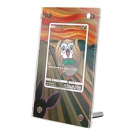 《預訂🔥》寶可夢卡牌  吶喊木木梟 munch's scream 卡架 展示架  PTCG 卡磚 展示架 (另有PSA版本) 不包卡