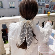 [Preferred Boutique] Korean Version Mori Lace Scarf Streamer Hair Band Tie Little Fairy Super Access