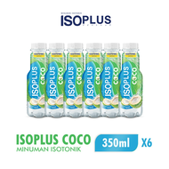 [Paket isi 6] ISOPLUS Isotonik Siap Minum Coco Botol 350ml
